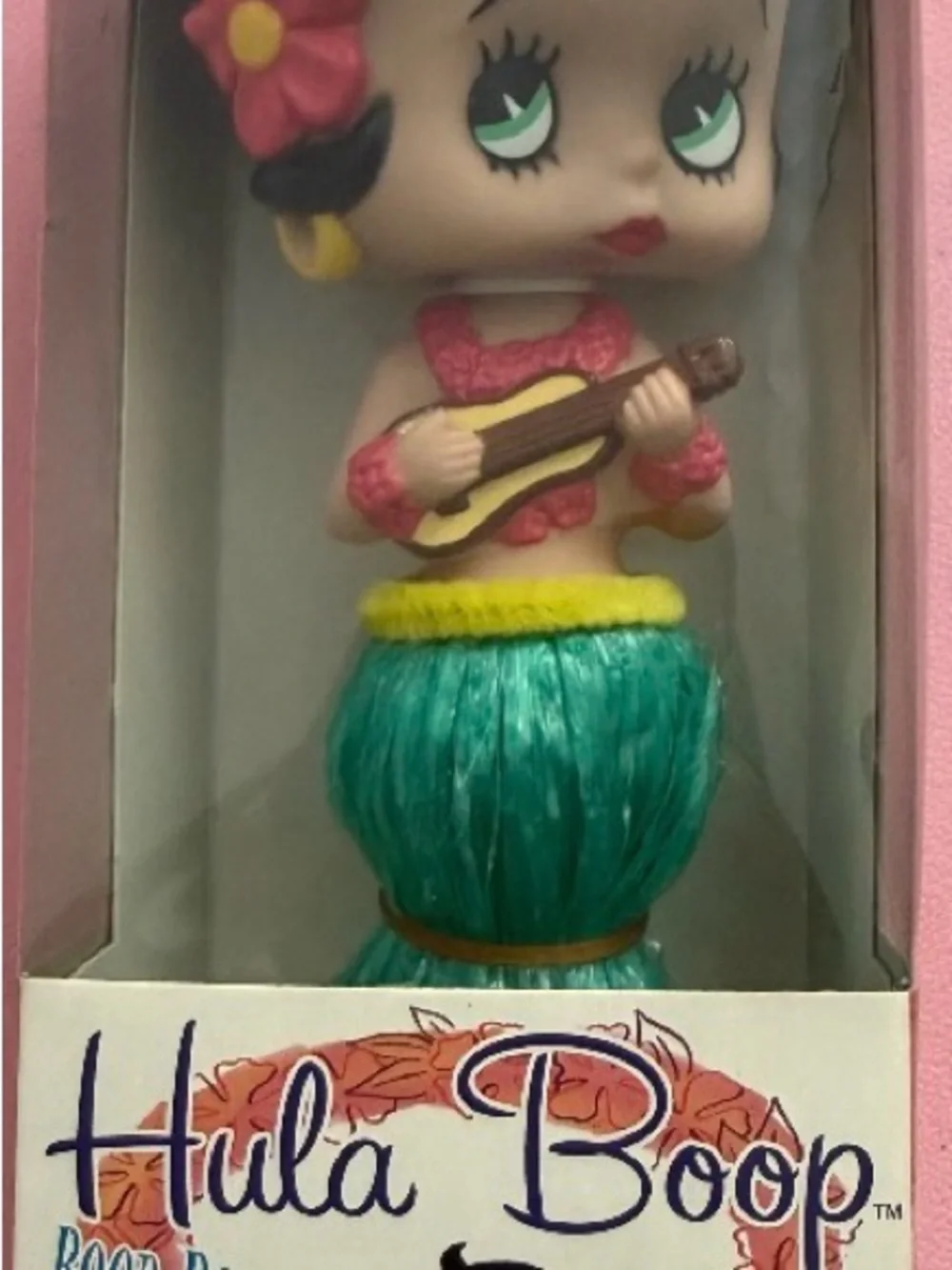 VINTAGE Green Hula Betty Boop Figurine